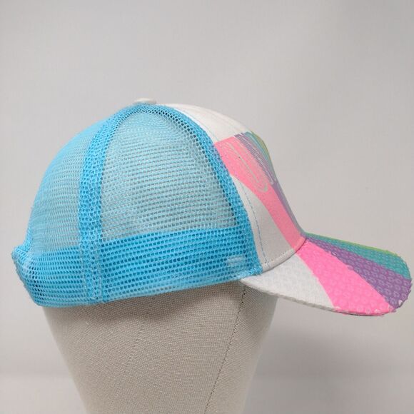 Unicorn PWR Snapback Trucker Hat Multicolor OSFA Mesh Back Claire's - Picture 4 of 9